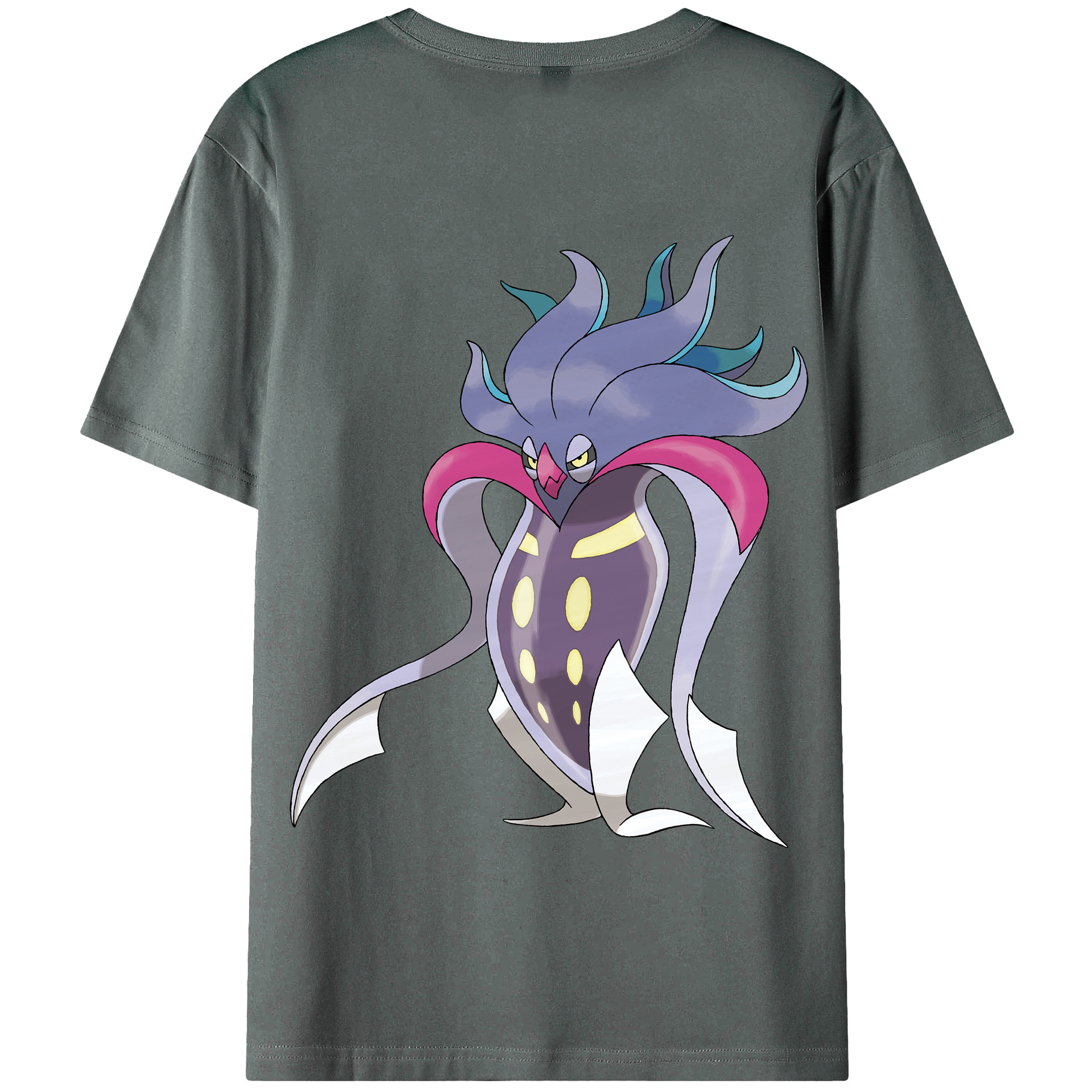 （画像用） ポケットモンスター Pokémon 綿100％半袖Tシャツ（背面プリント）